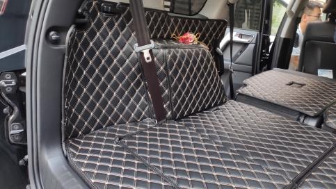 Thảm lót cốp ô tô Toyota Prado giá tại xưởng, rẻ nhất Hà Nội, TPHCM